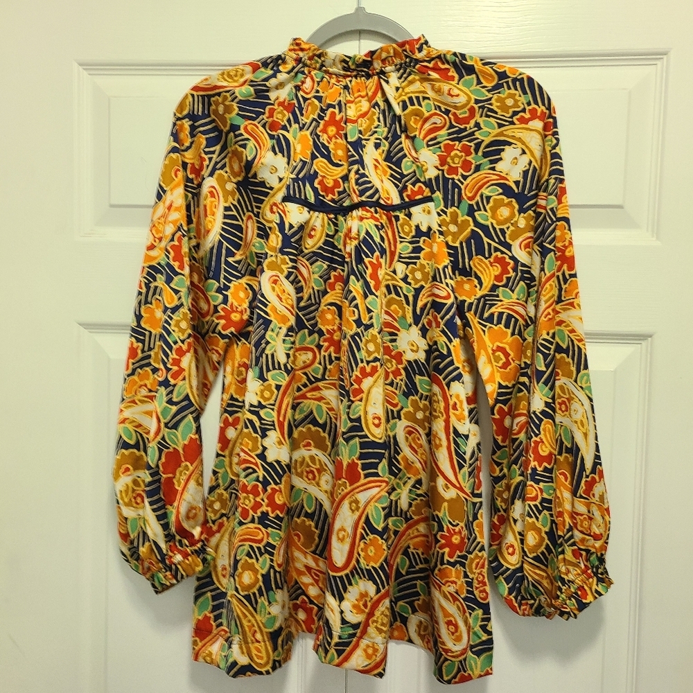 Umgee Multicolor Paisley Blouse - Picture 2 of 9